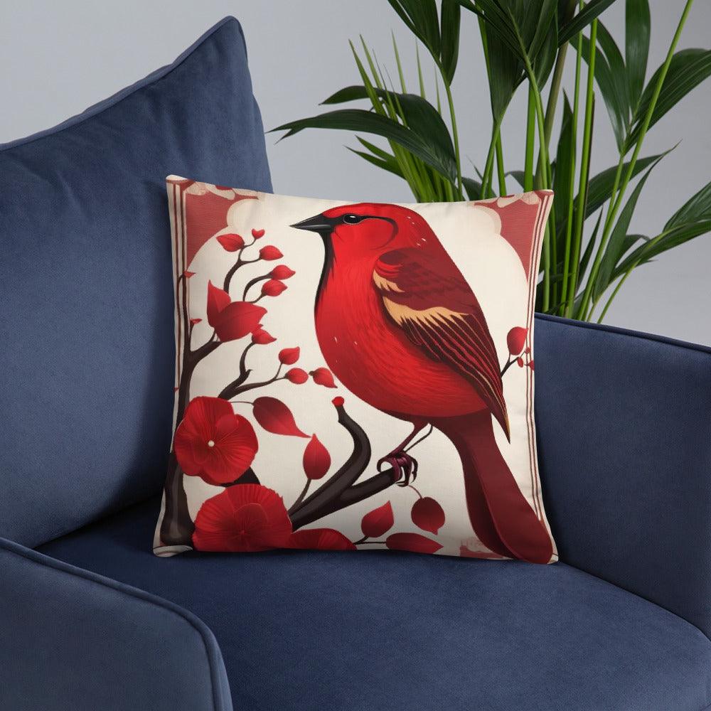 Basic Pillow - Red Sparrow - UORdesign
