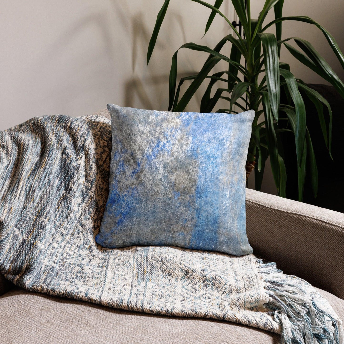 Blue and Grey Collection Decorative Pillow - Home Decor Accessories