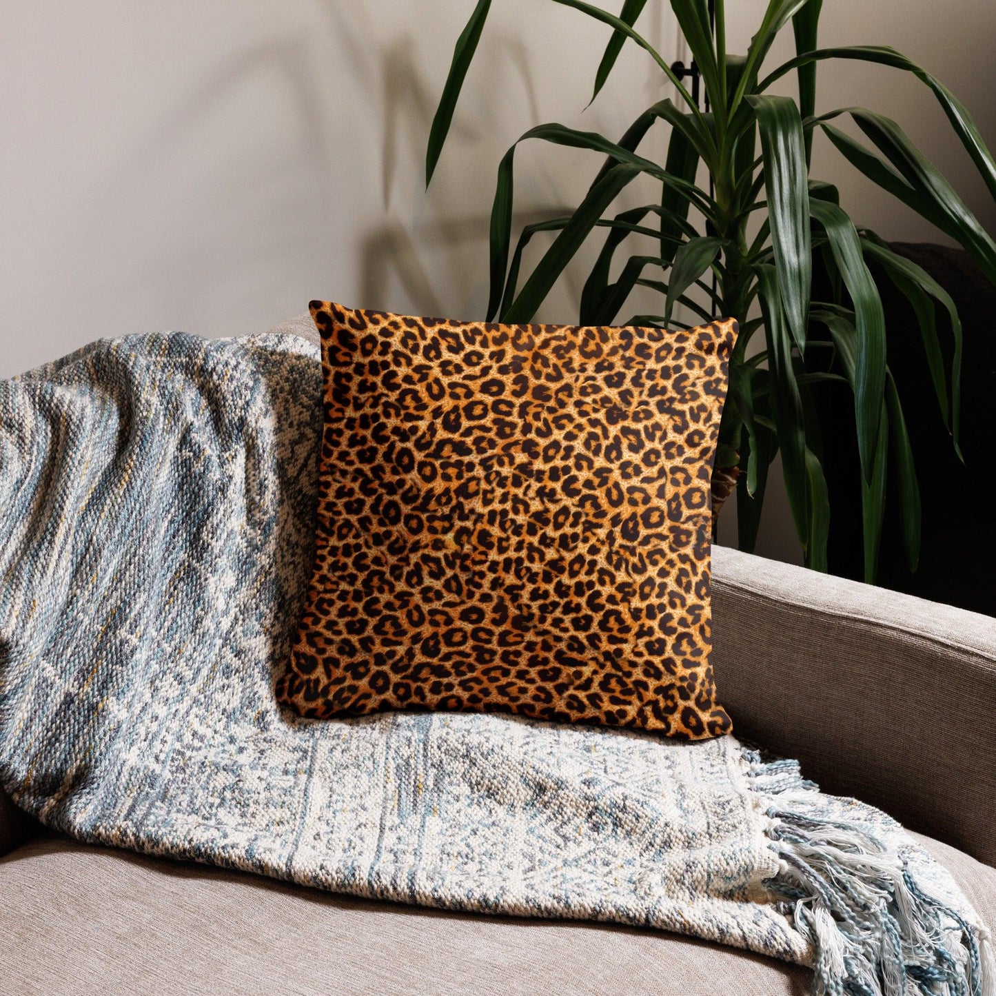 Basic Pillow - Leopard Sofa Collection Print - UORdesign
