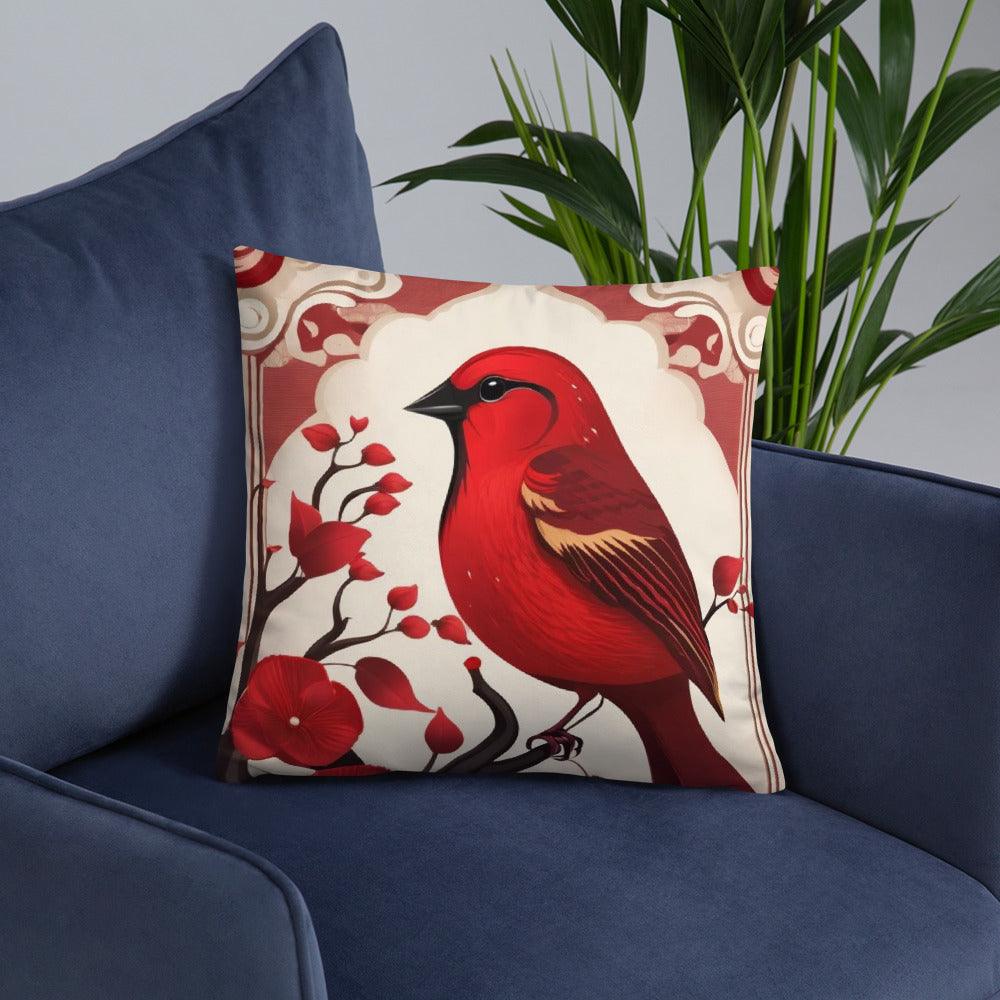 Basic Pillow - Red Sparrow - UORdesign