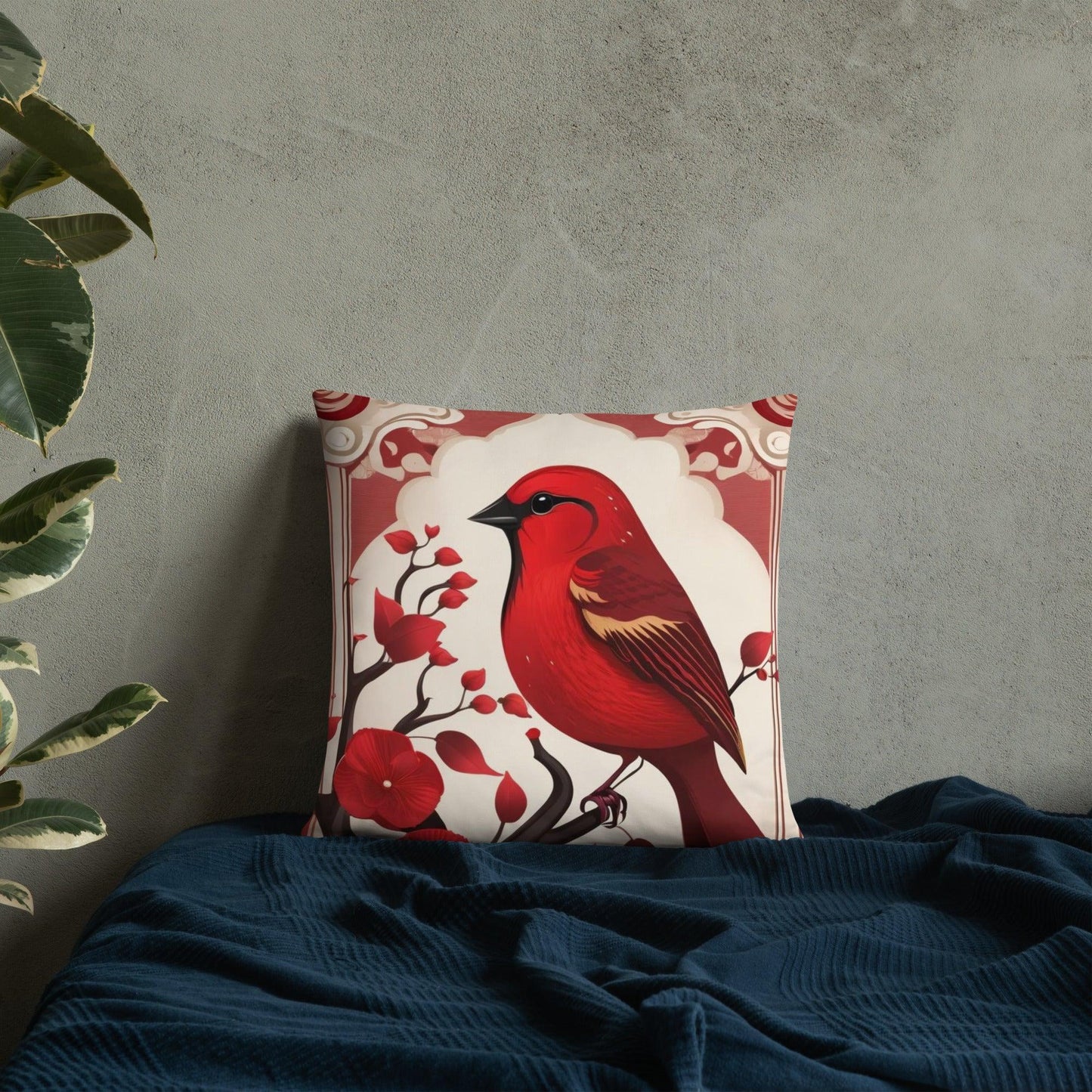 Basic Pillow - Red Sparrow - UORdesign