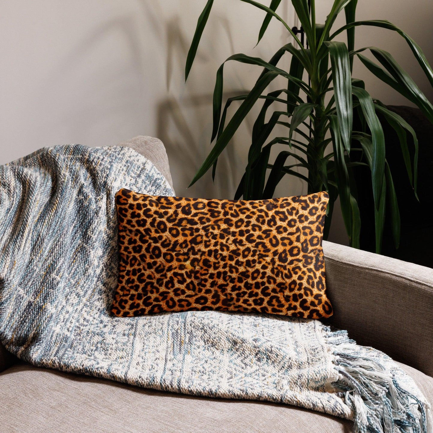 Basic Pillow - Leopard Sofa Collection Print - UORdesign