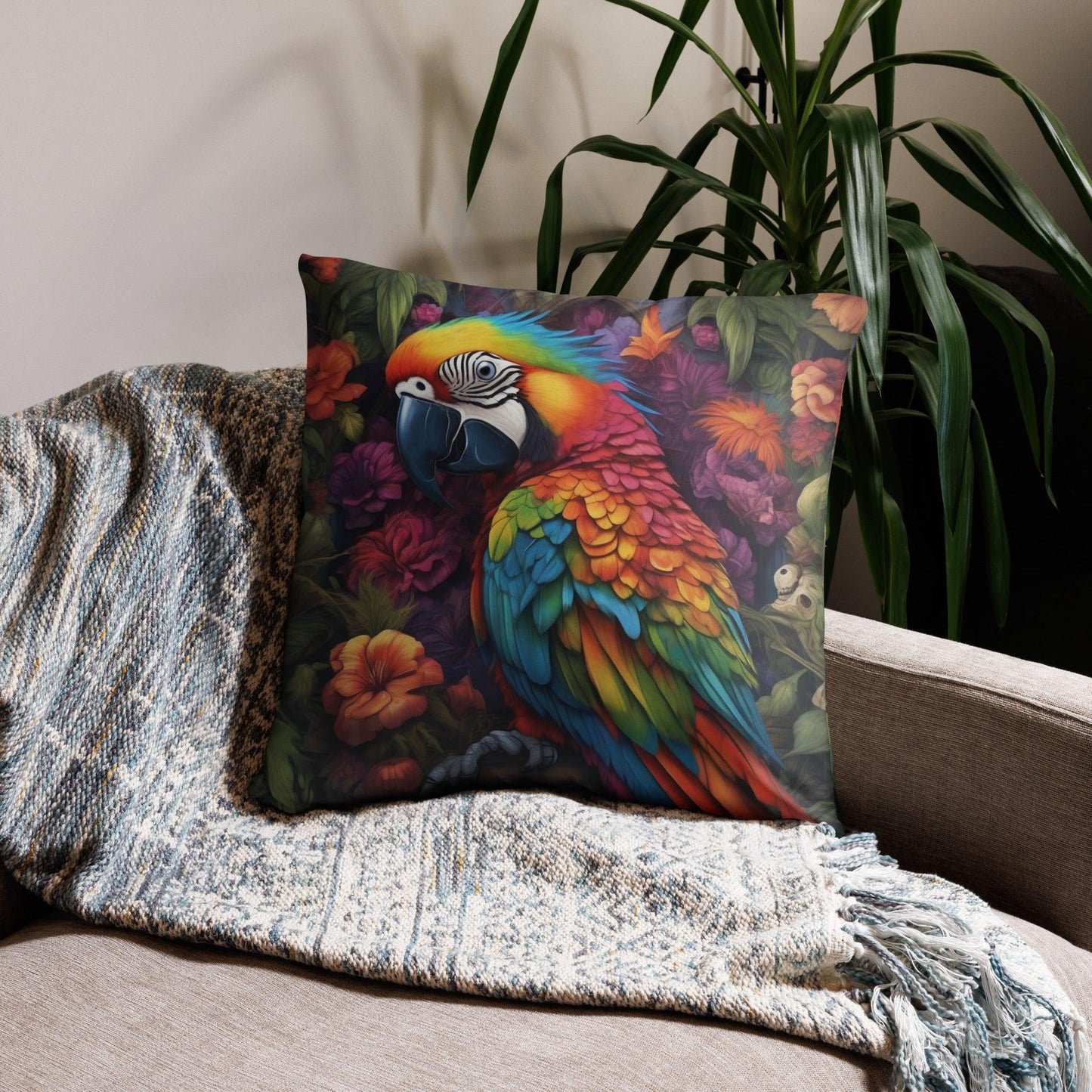 Parrot Pillow - UORdesign