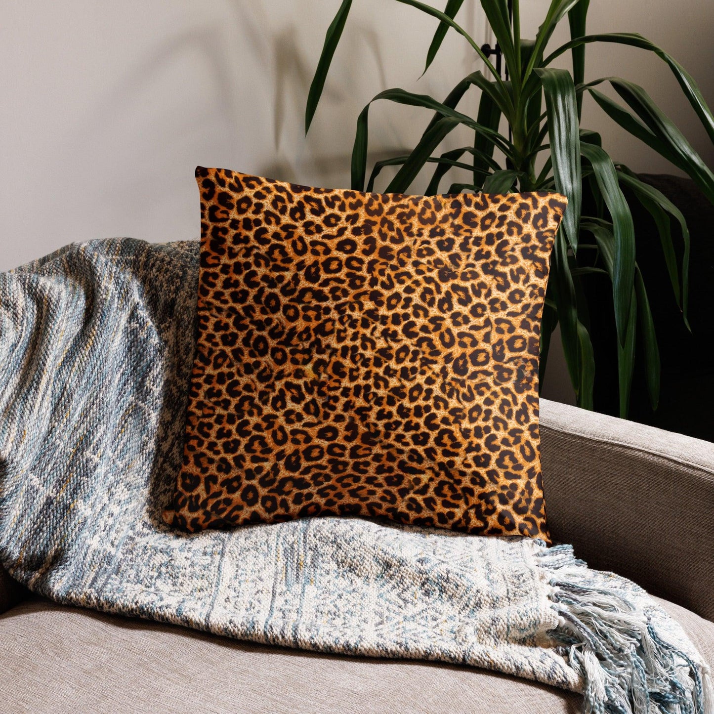 Basic Pillow - Leopard Sofa Collection Print - UORdesign