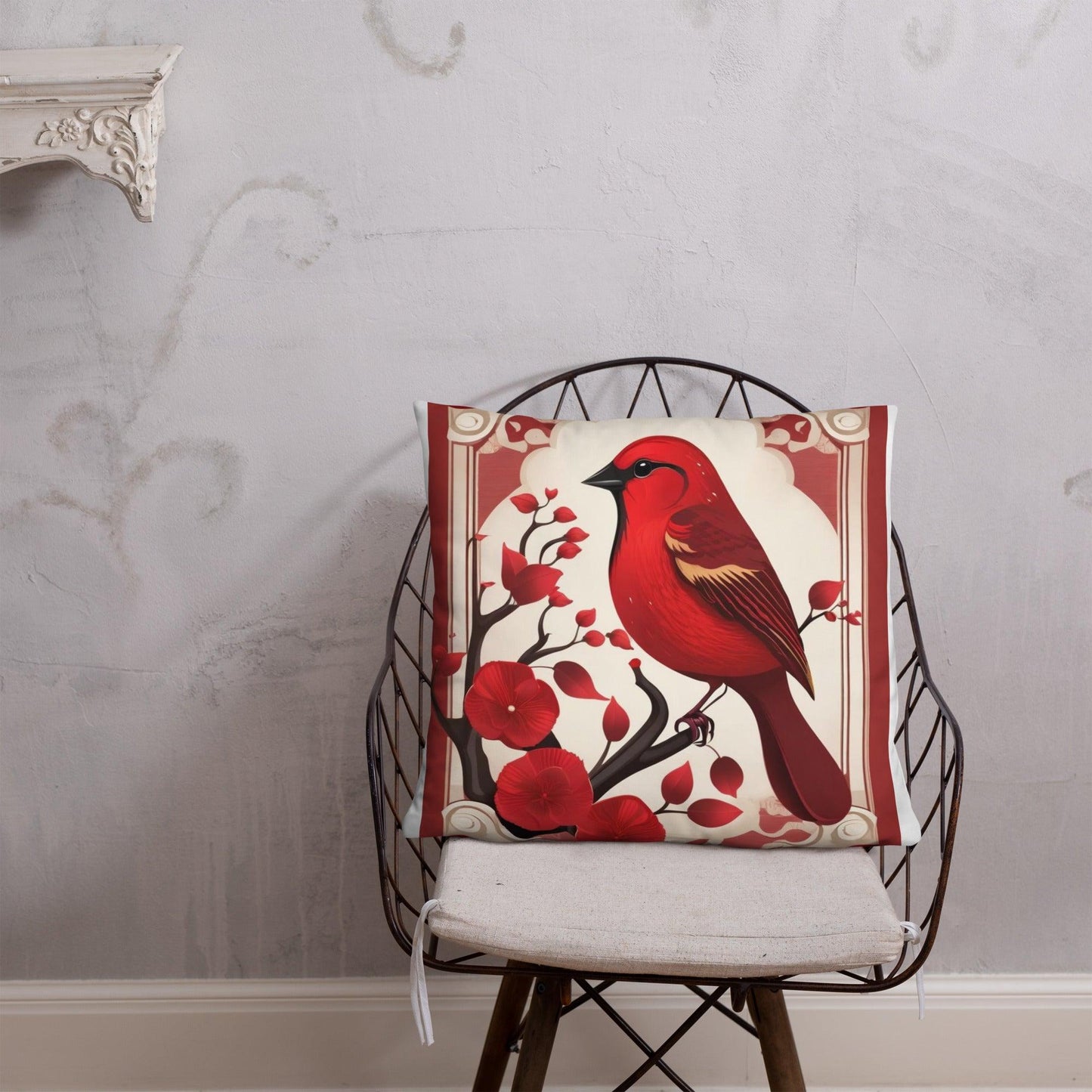 Basic Pillow - Red Sparrow - UORdesign