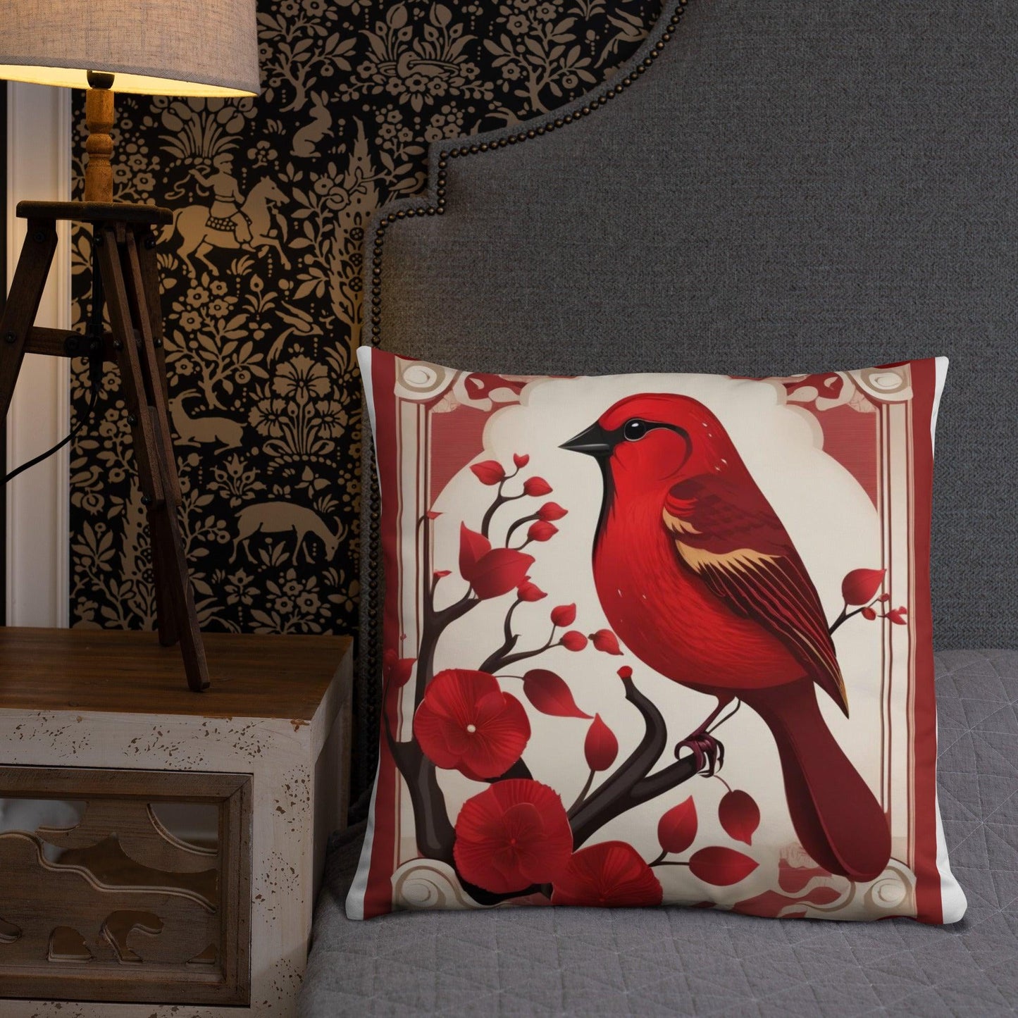 Basic Pillow - Red Sparrow - UORdesign