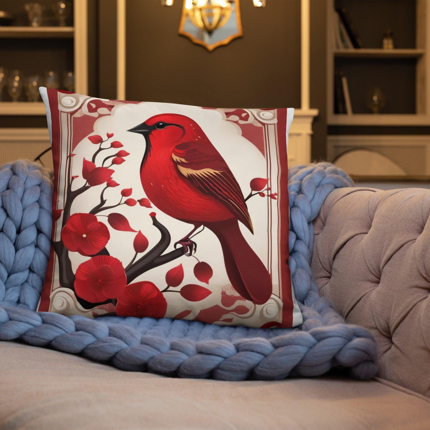 Basic Pillow - Red Sparrow - UORdesign