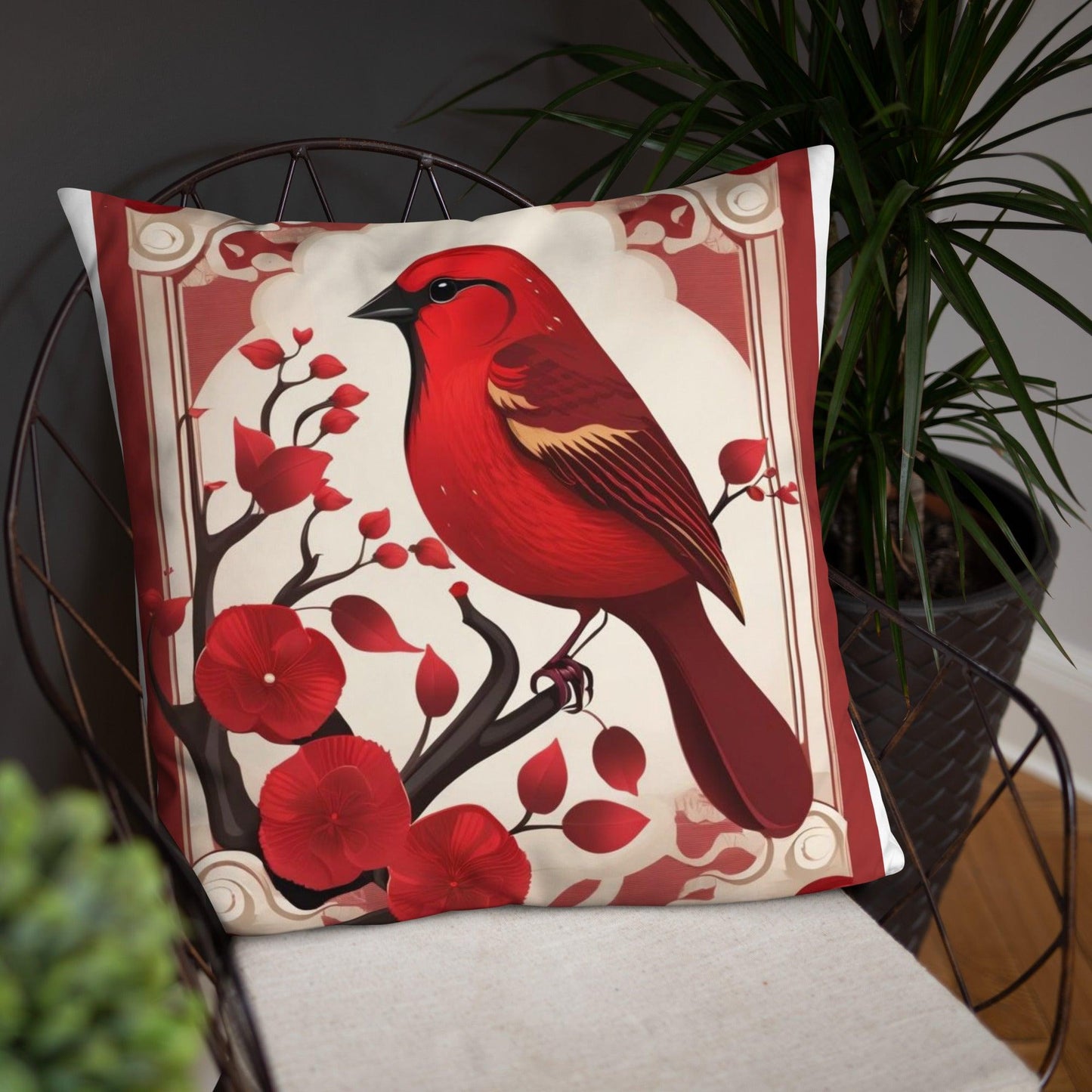 Basic Pillow - Red Sparrow - UORdesign