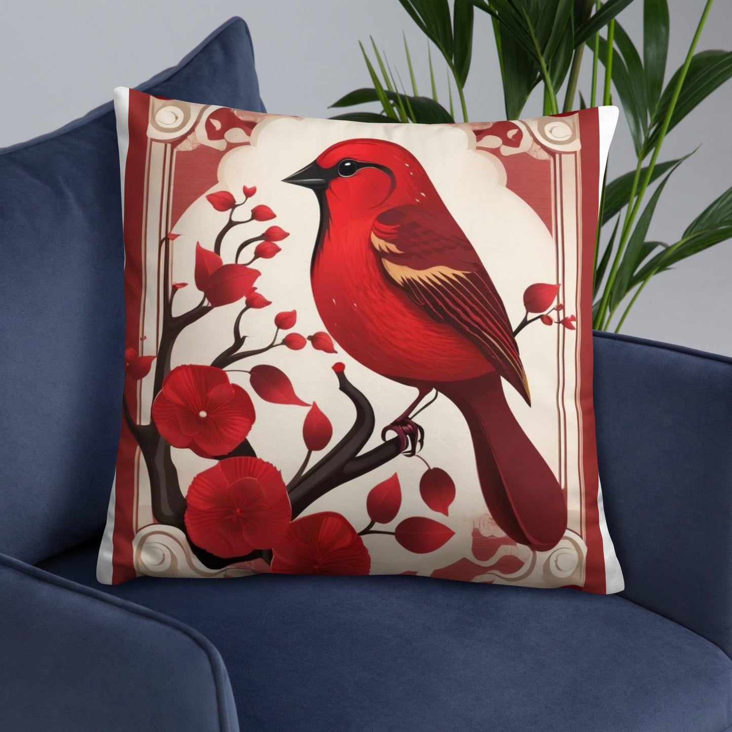 Basic Pillow - Red Sparrow - UORdesign
