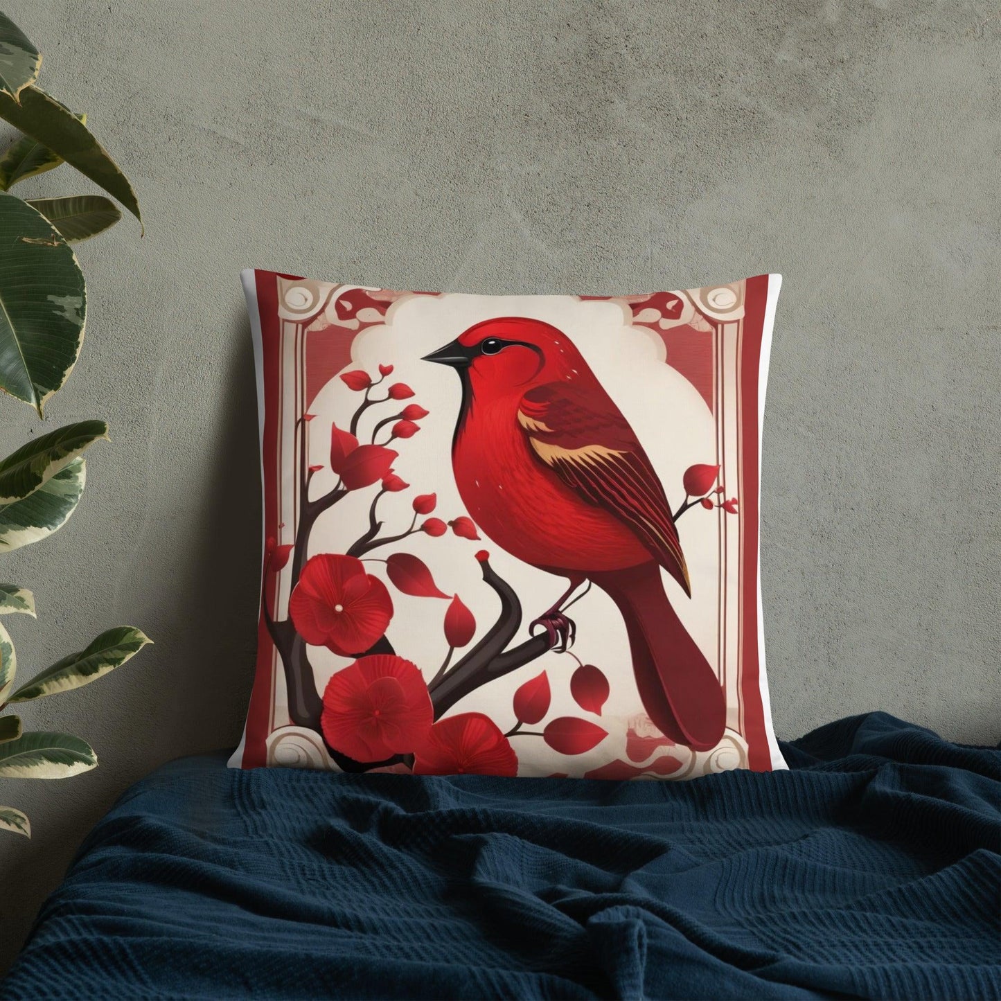 Basic Pillow - Red Sparrow - UORdesign