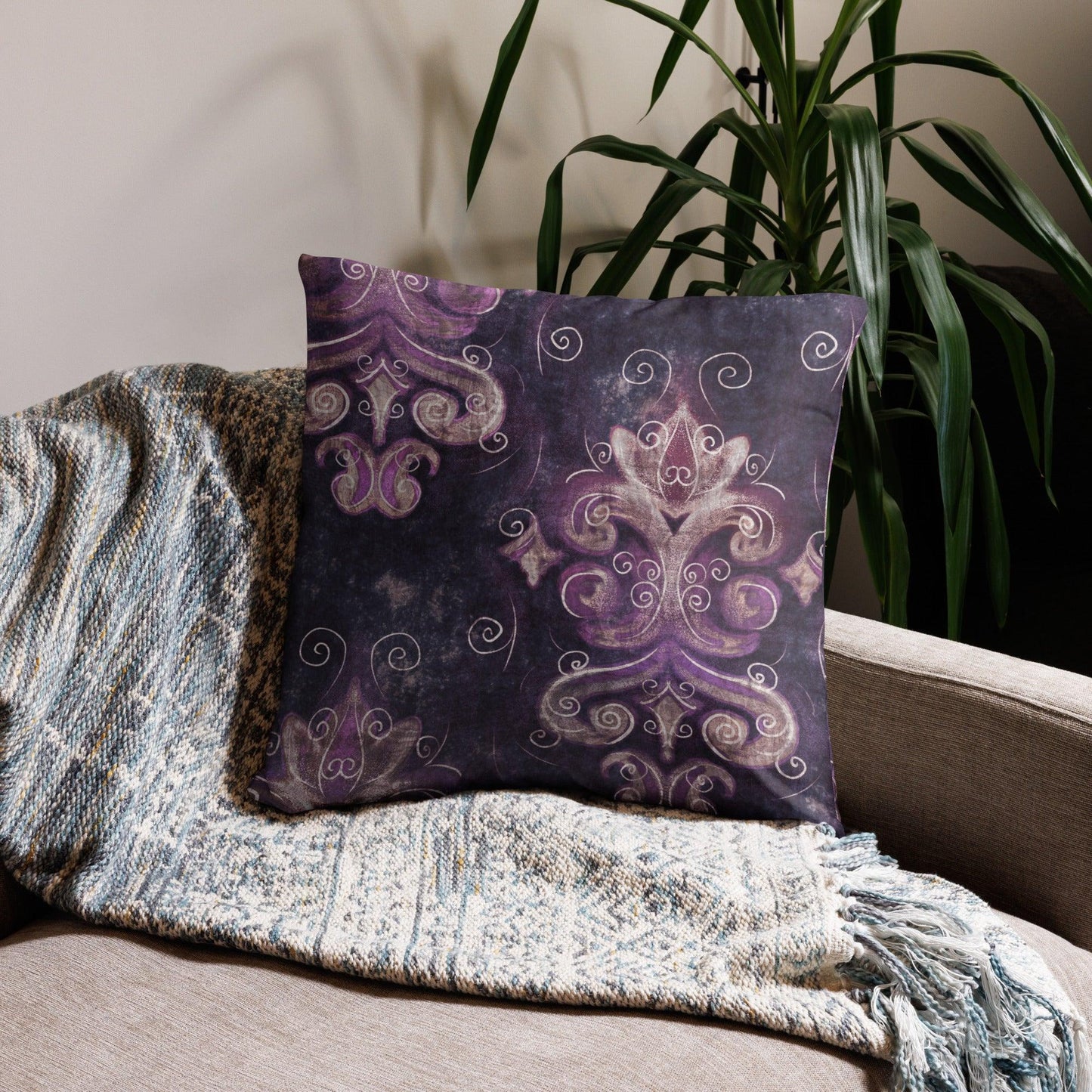 Canvas Fabric Decorative Basic Pillow - Home Decor Sofa Pillow 2024