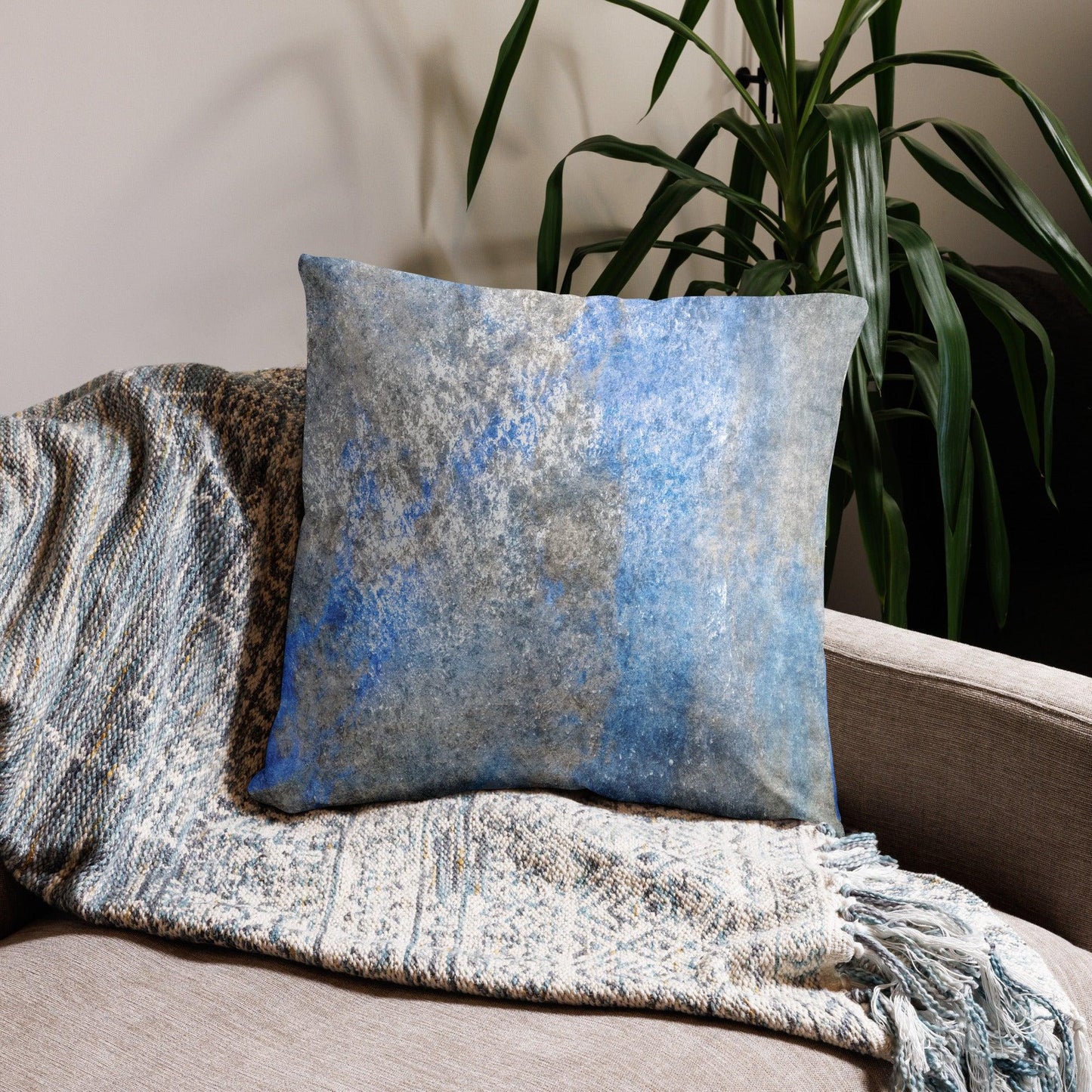 Blue and Grey Collection Decorative Pillow - Home Decor Accessories
