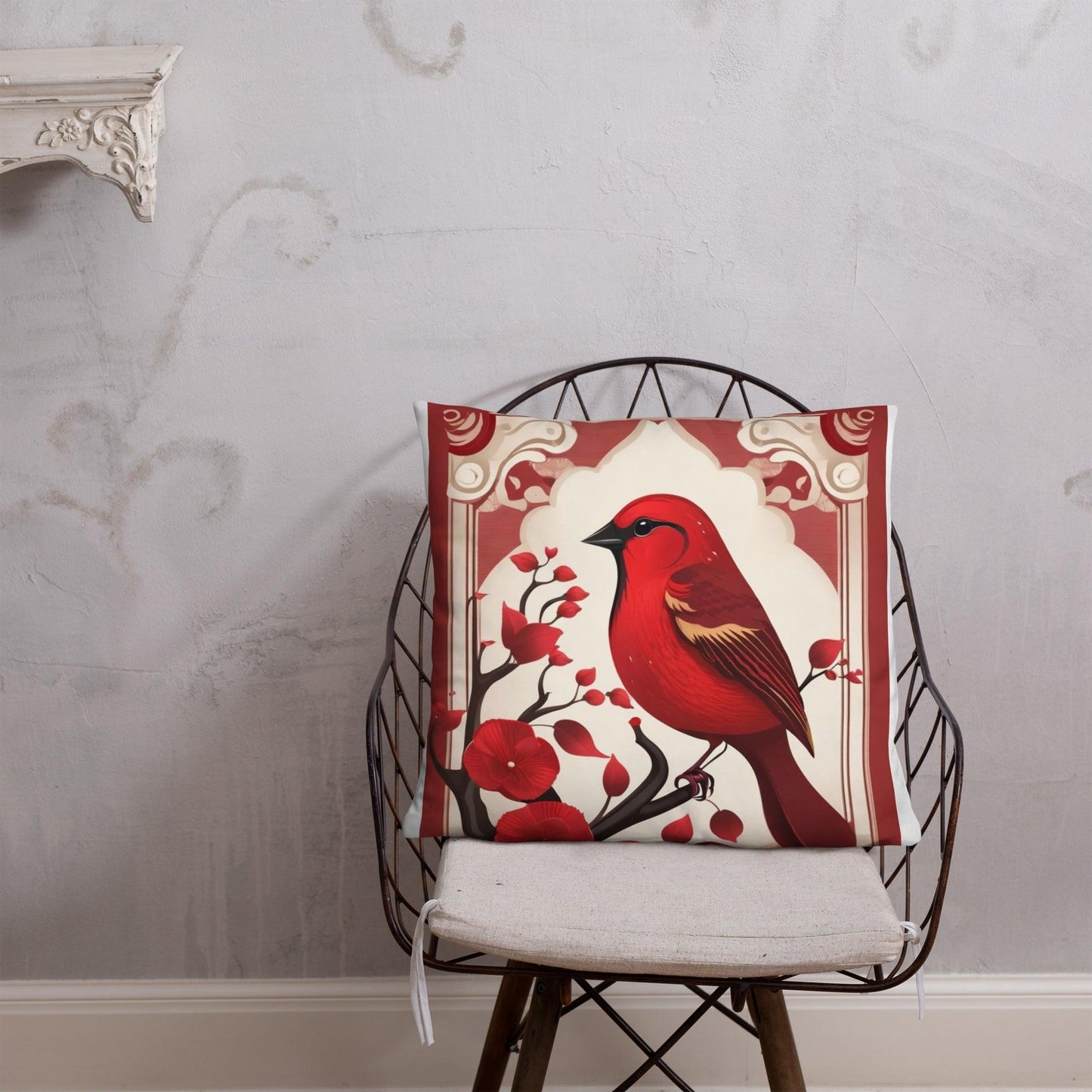 Basic Pillow - Red Sparrow - UORdesign