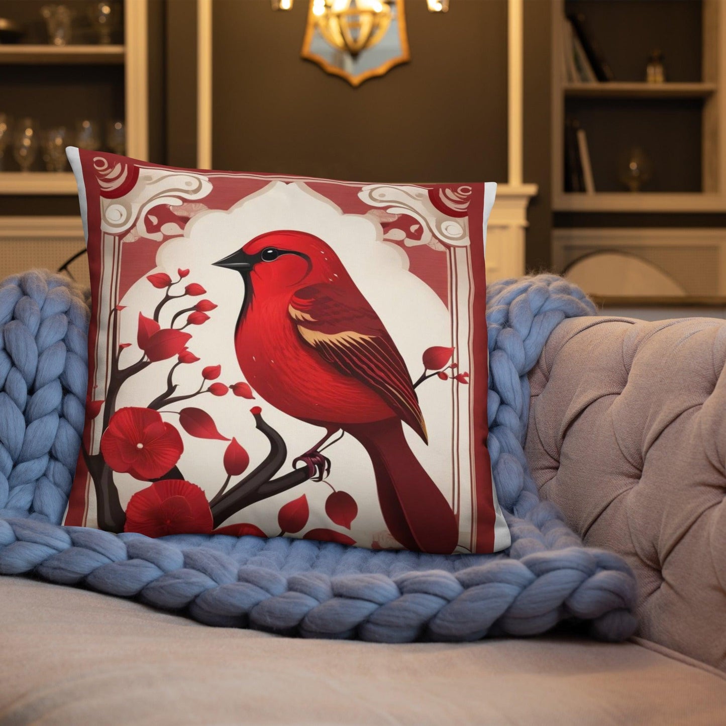 Basic Pillow - Red Sparrow - UORdesign