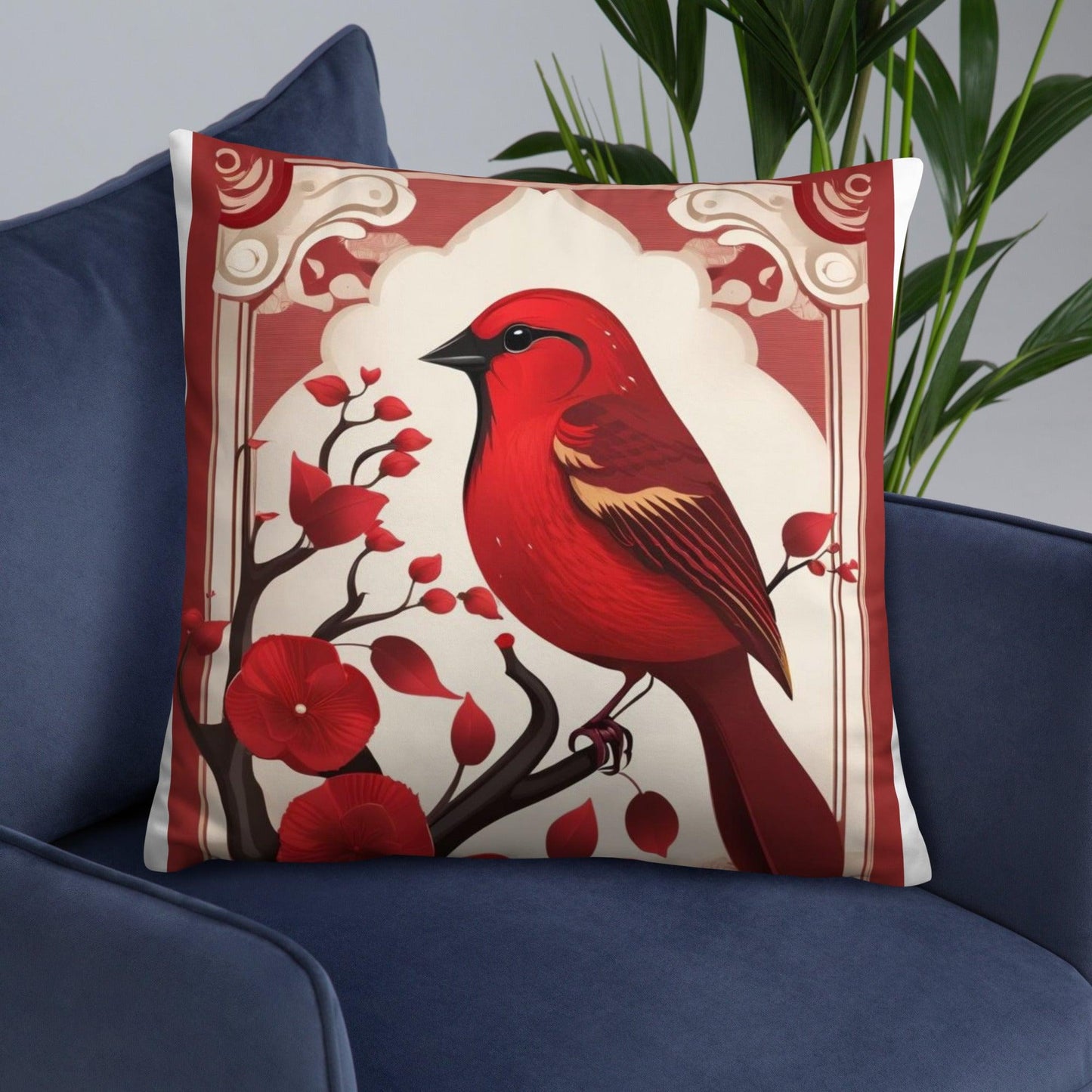 Basic Pillow - Red Sparrow - UORdesign