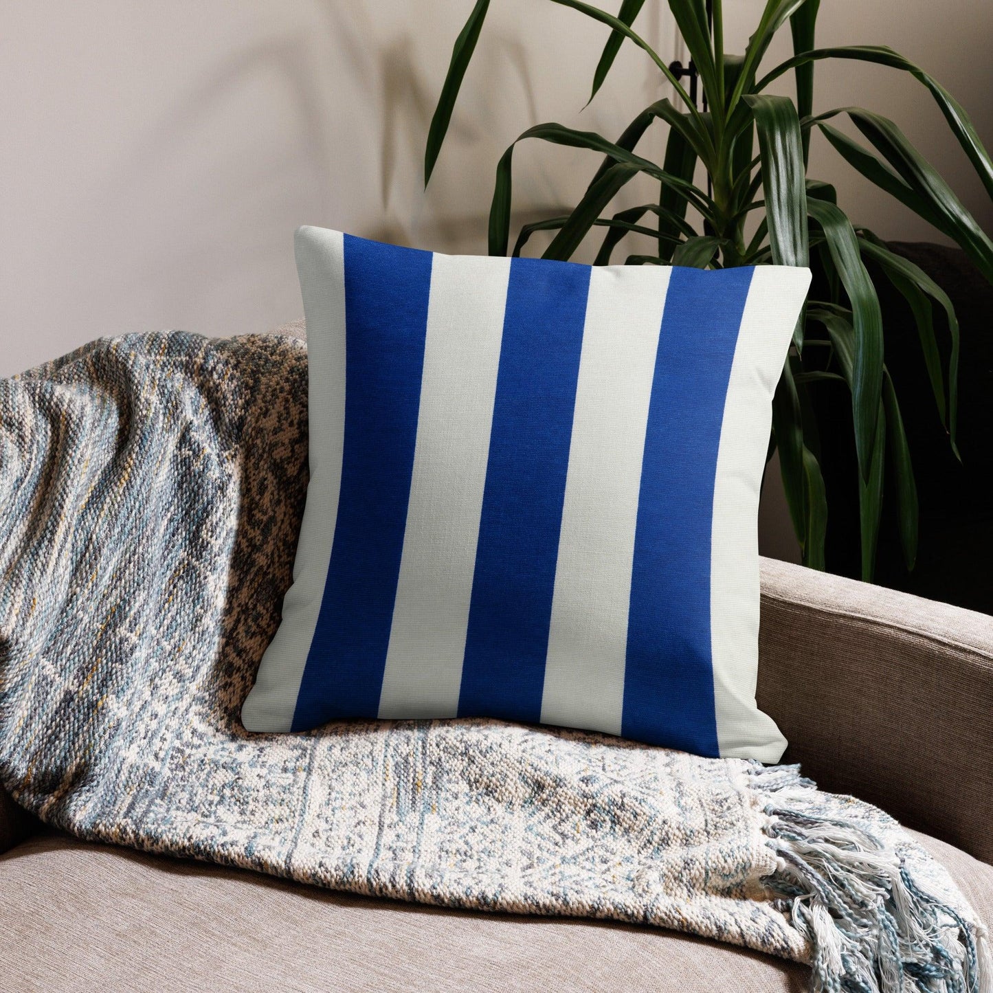 Premium Pillow - Blue Deep Lines - UORdesign®