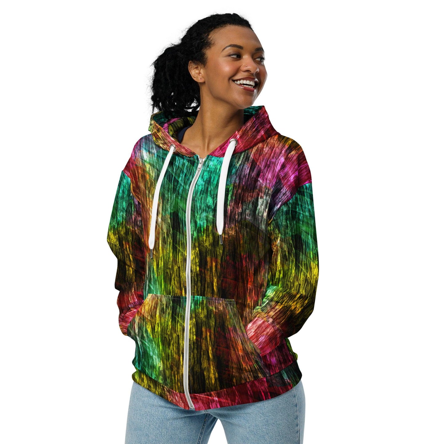 Unisex zip hoodie - What Is This - UORdesign