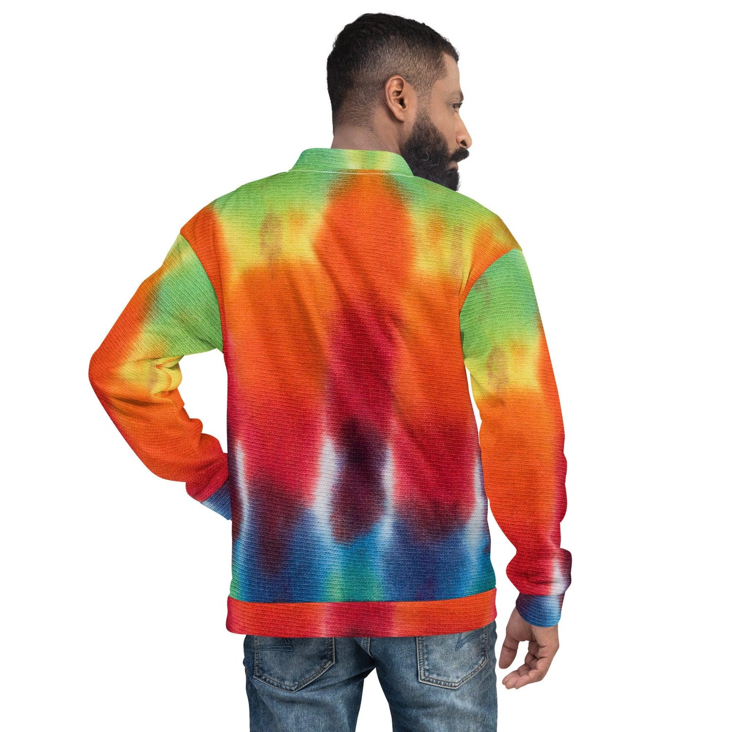 I See Things Unisex Bomber Jacket - Winter Stylish Zipper Jacket 2024