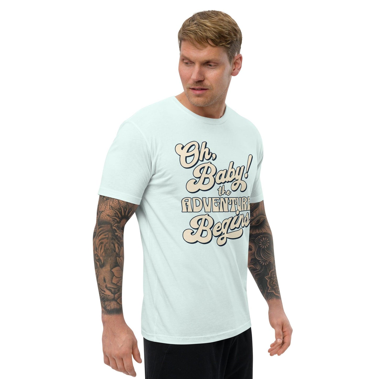 Short Sleeve T-shirt - Oh Boy Let the Adventure Begin - UORdesign