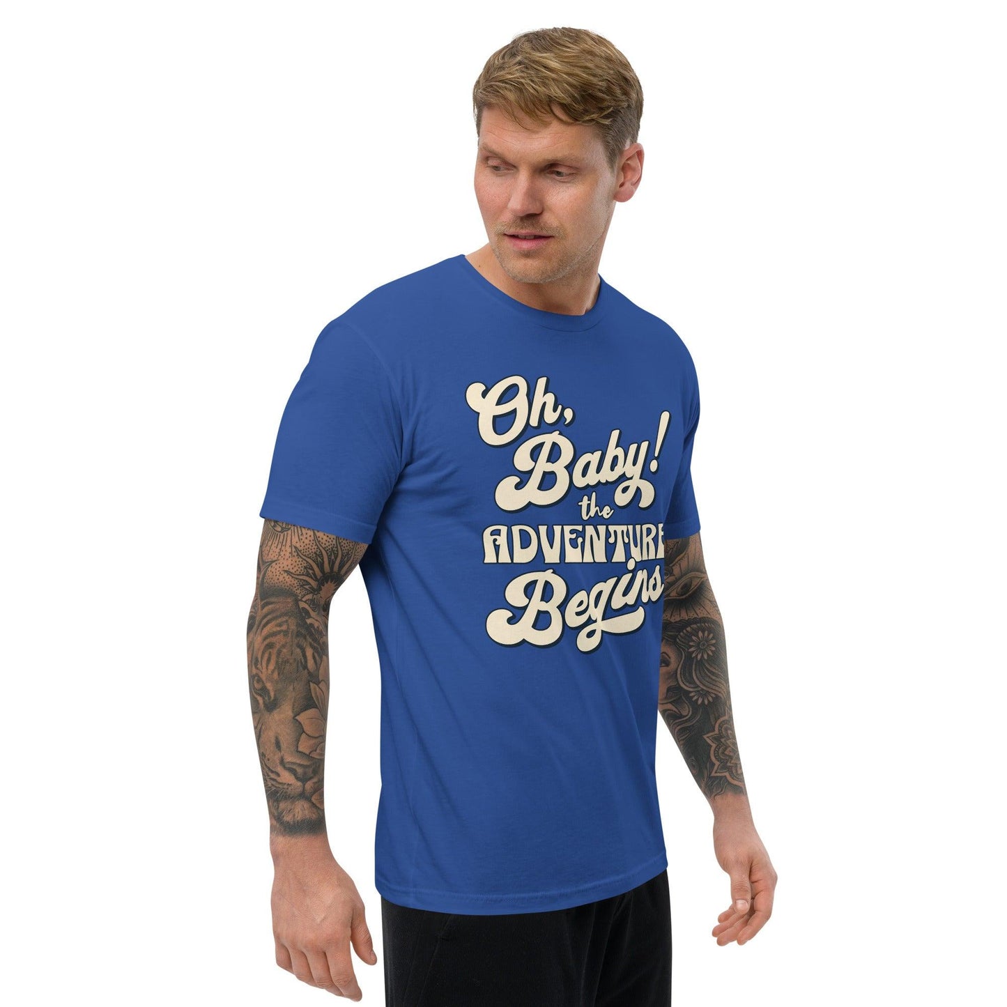 Short Sleeve T-shirt - Oh Boy Let the Adventure Begin - UORdesign