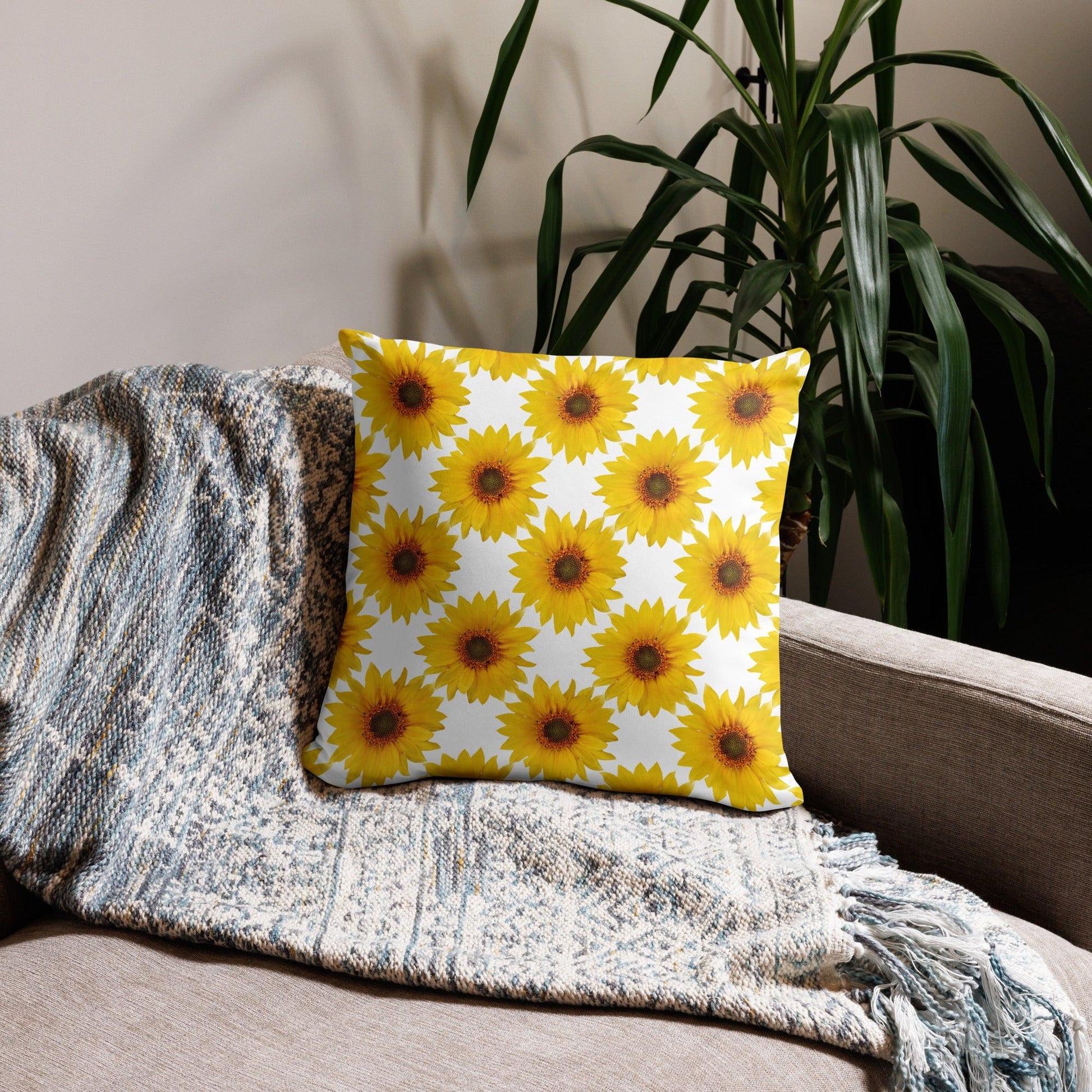 I’m Seeing Sunflowers Decorative Pillow - Home Decoration Cushion 2024