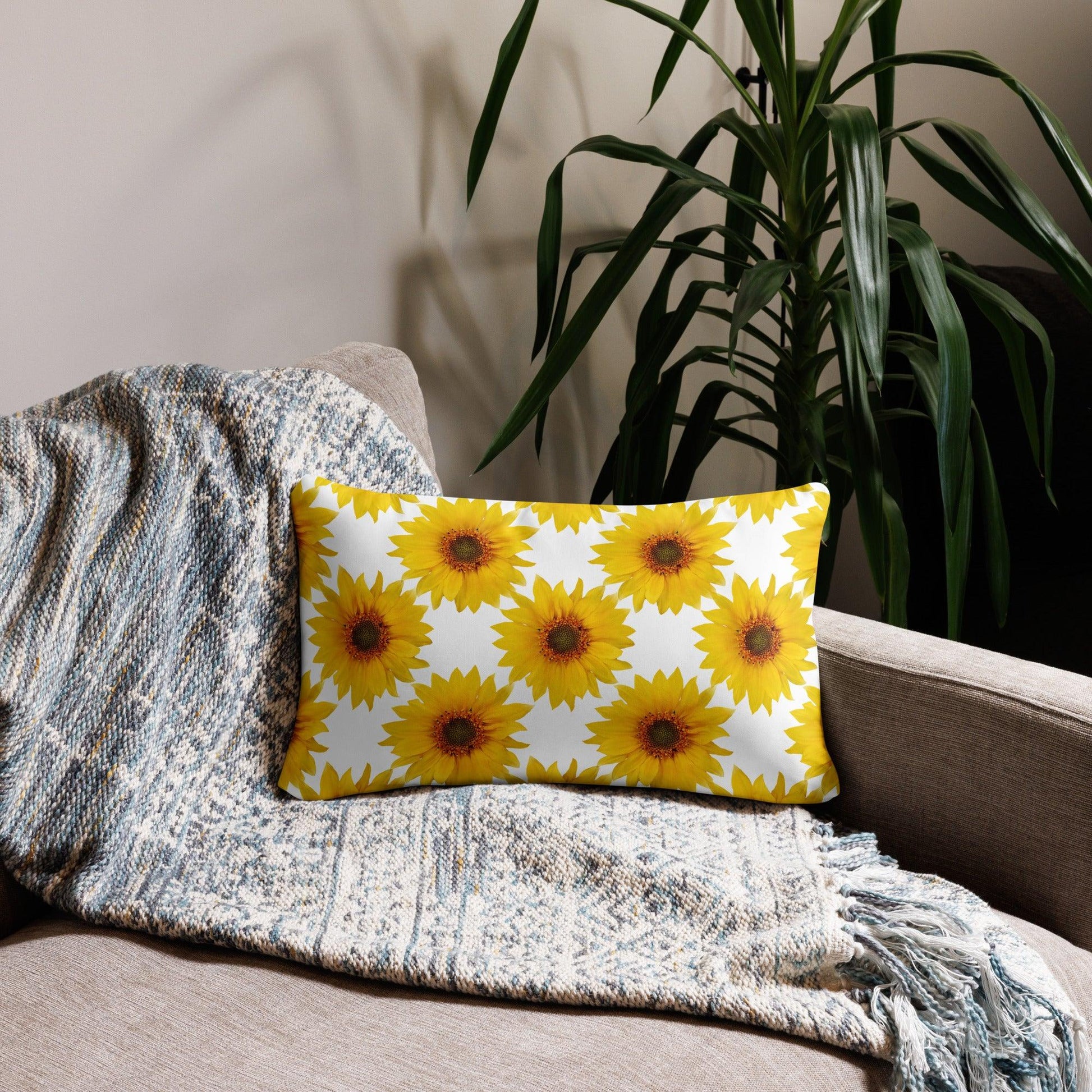 I’m Seeing Sunflowers Decorative Pillow - Home Decoration Cushion 2024