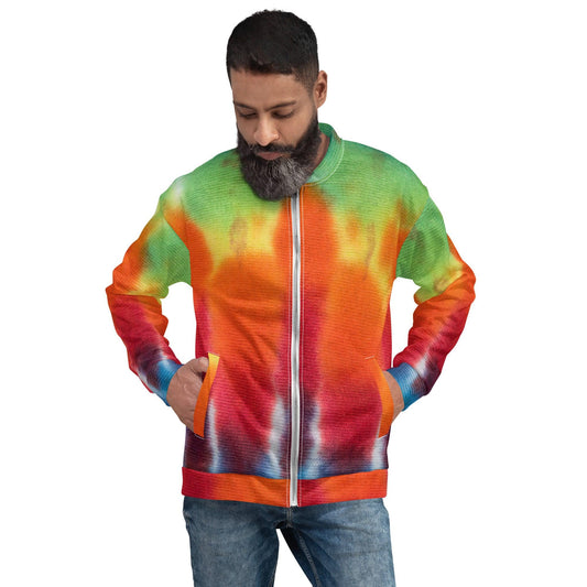 I See Things Unisex Bomber Jacket - Winter Stylish Zipper Jacket 2024
